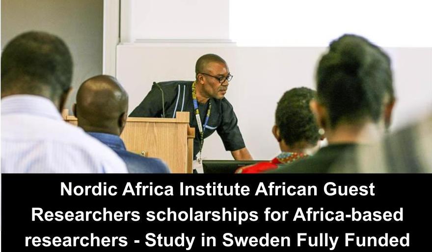 Nordic Africa Institute African Guest Researchers scholarships