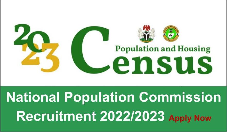 National Population Commission Recruitment 2022/2023 NPC Adhoc Staff