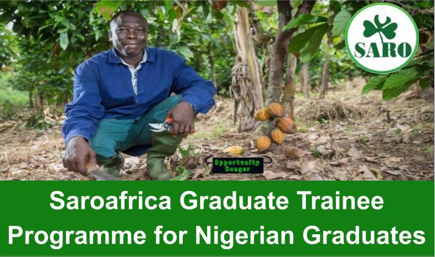 Saroafrica Graduate Trainee Programme